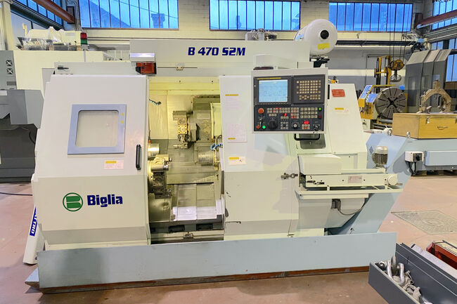 Rivendita Tornio CNC BIGLIA B470 S2M usato